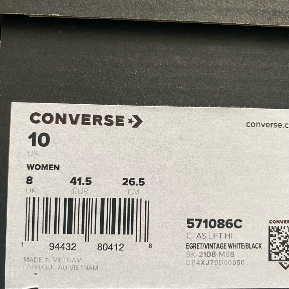 Converse Women’s Chuck Star It's Okay To Wander Platform - Picture 9 of 10
